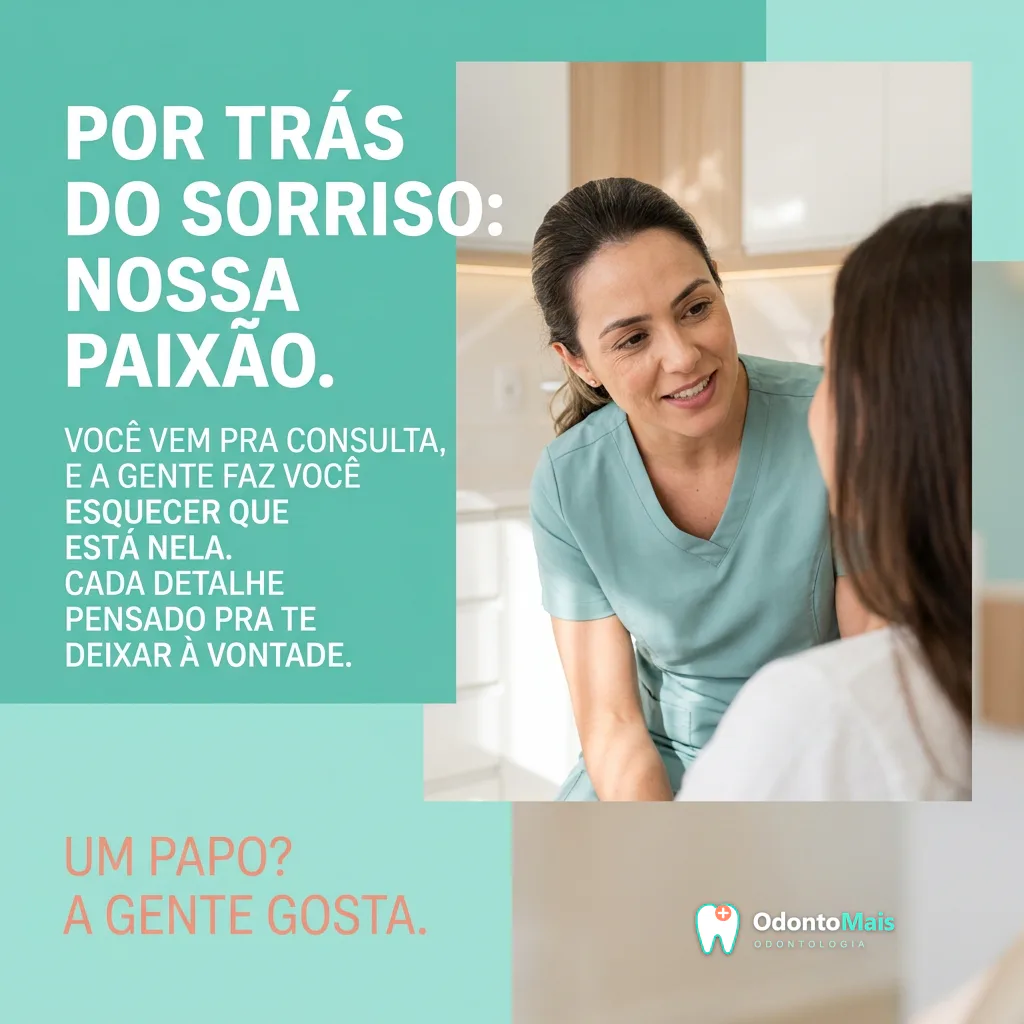 Post criado para a clínica OdontoMais