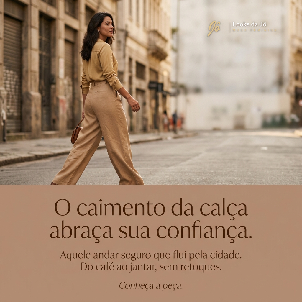 Peça de conteúdo criada para uma marca de moda